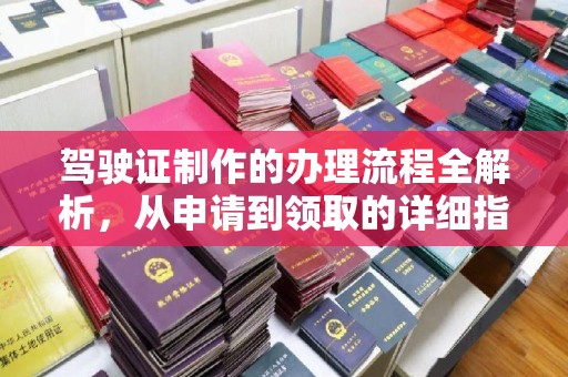 江州驾驶证制作的办理流程全解析，从申请到领取的详细指南