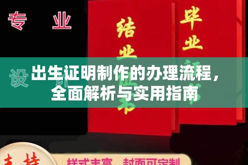 江州出生证明制作的办理流程，全面解析与实用指南
