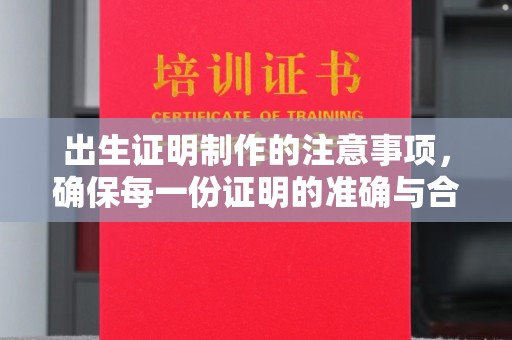 江州出生证明制作的注意事项，确保每一份证明的准确与合法