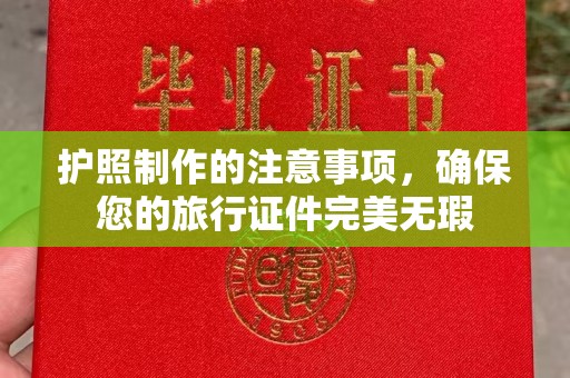 江州护照制作的注意事项，确保您的旅行证件完美无瑕