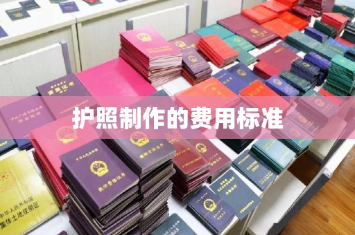 江州护照制作的费用标准